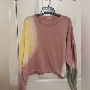 FP Movement Tie-Dye Long Sleeve sweatshirt. NWOT